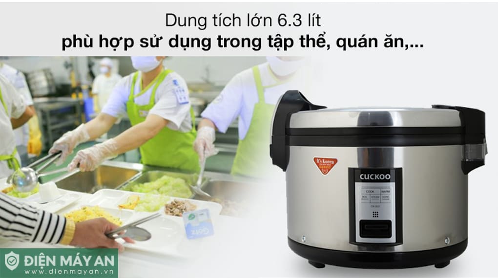 Nồi cơm điện 6.3L Cuckoo CR -3521 